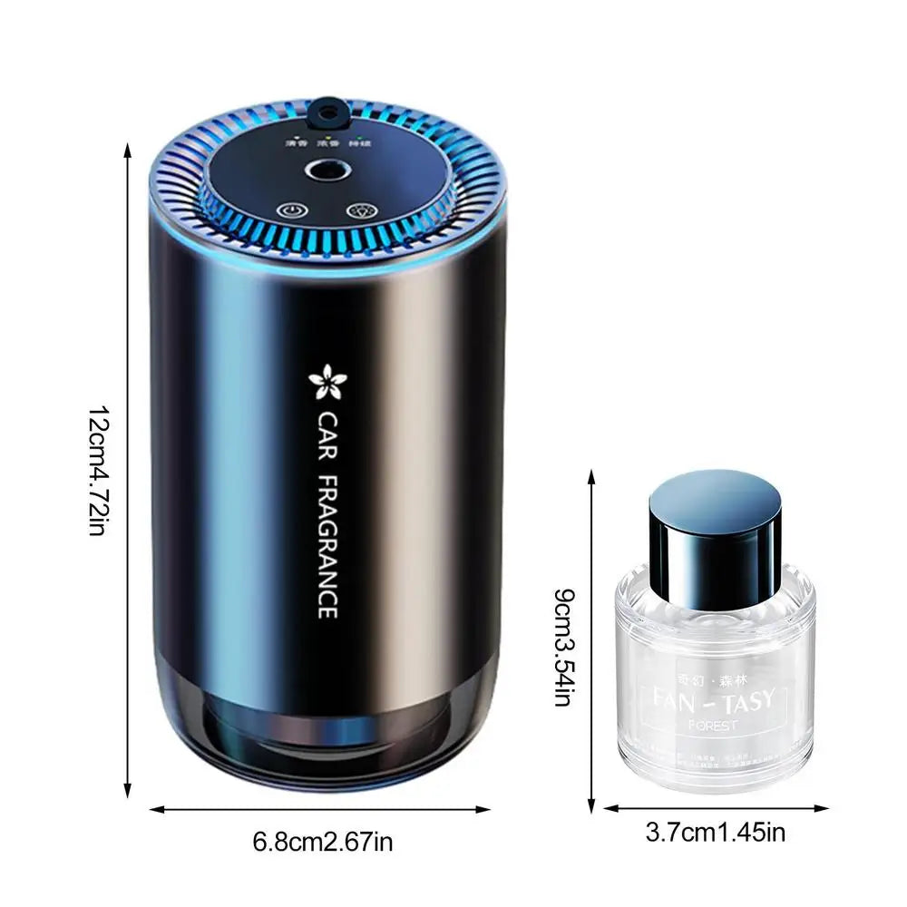 USB Car Air Humidifier & Aroma Diffuser – Ultrasonic Essential Oil Air Freshener & Purifier for Car or Home Use