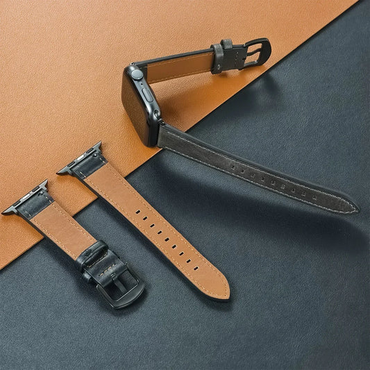 Premium Luxury Strap for Apple Watch – Compatible with Series 1–SE, 38mm–44mm
