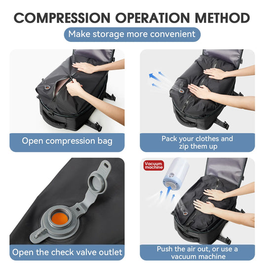 Cosmos Vacuum Compression Backpack