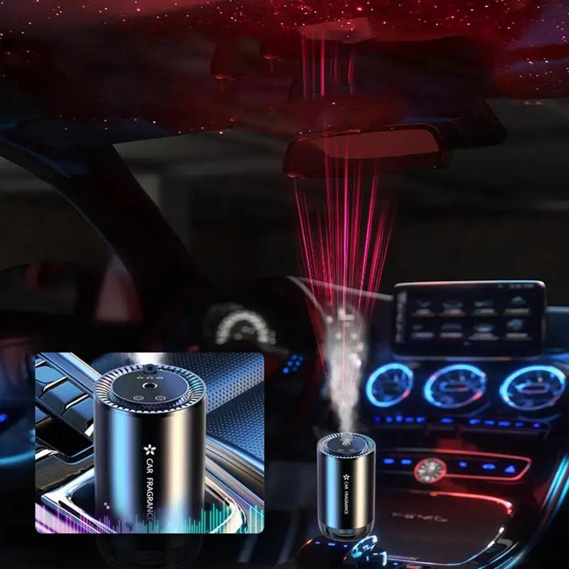 USB Car Air Humidifier & Aroma Diffuser – Ultrasonic Essential Oil Air Freshener & Purifier for Car or Home Use