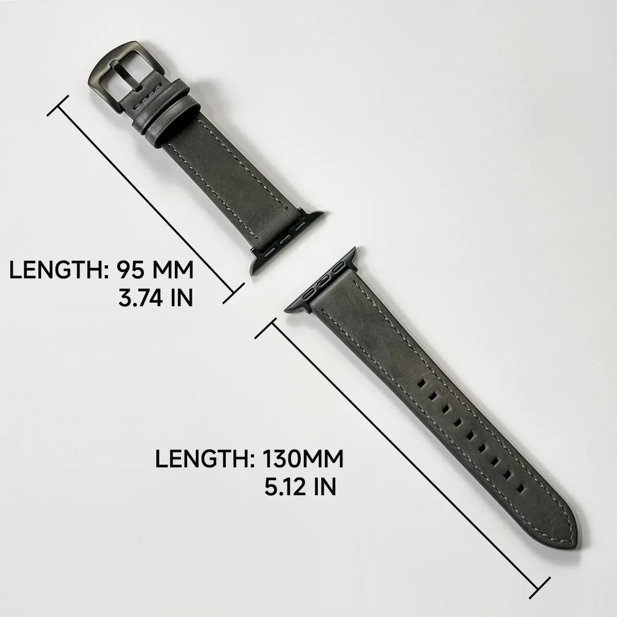 Premium Luxury Strap for Apple Watch – Compatible with Series 1–SE, 38mm–44mm