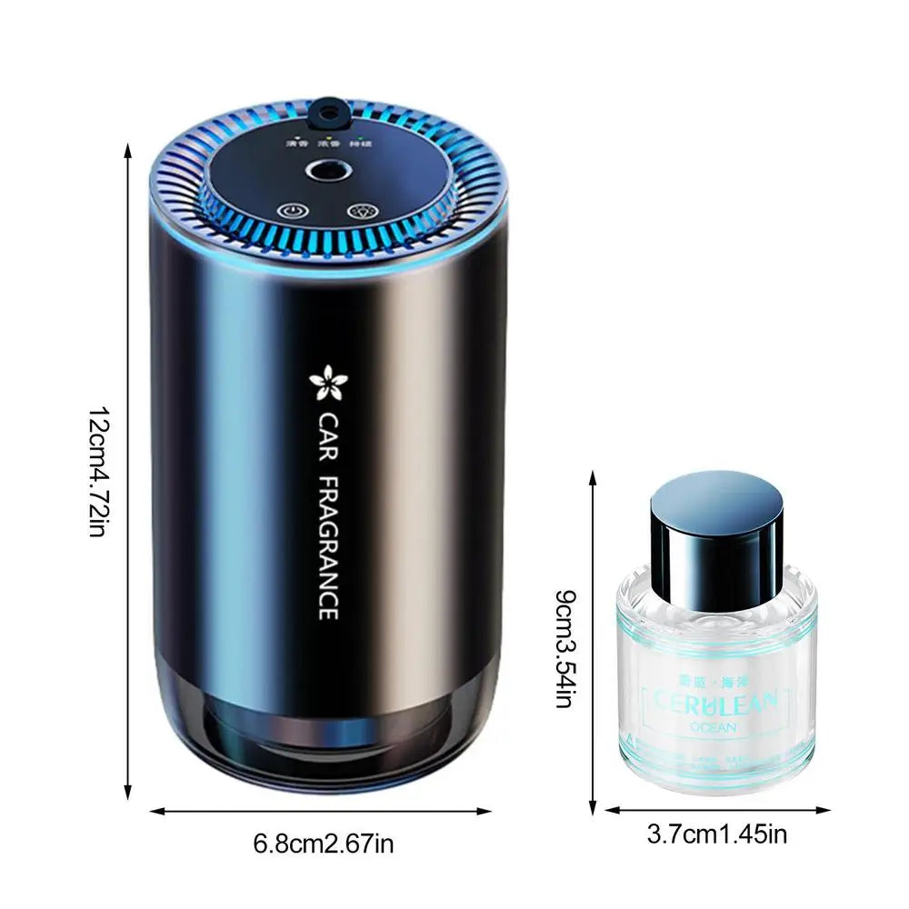 USB Car Air Humidifier & Aroma Diffuser – Ultrasonic Essential Oil Air Freshener & Purifier for Car or Home Use
