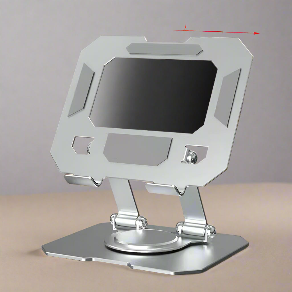 360° Rotatable Tablet Stand – Adjustable, Foldable, for 4.7–12 Inch iPad Pro/Air/Mini & Laptops